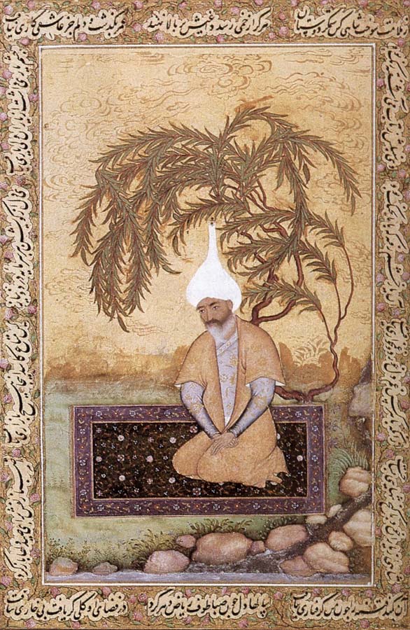 Portrait of shah Tahmasp
